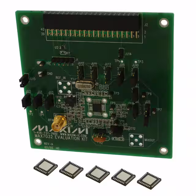 MAX7032EVKIT-433 Analog Devices Inc./Maxim Integrated  Cartes de kits d'évaluation et de développement RF